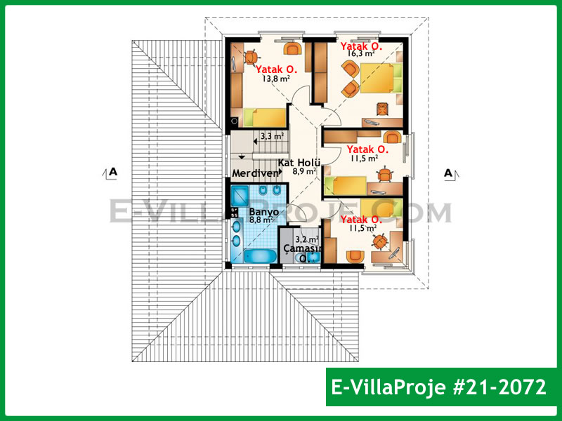 Ev Villa Proje #21 - 2072