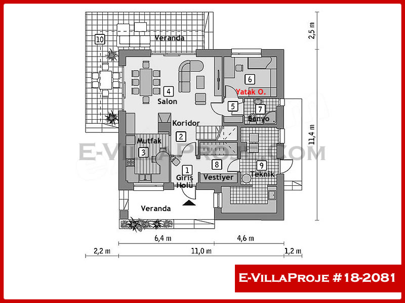 Ev Villa Proje #18 - 2081