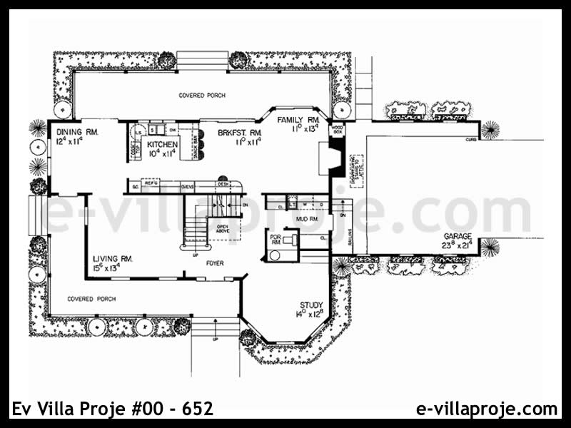Ev Villa Proje #00 - 652