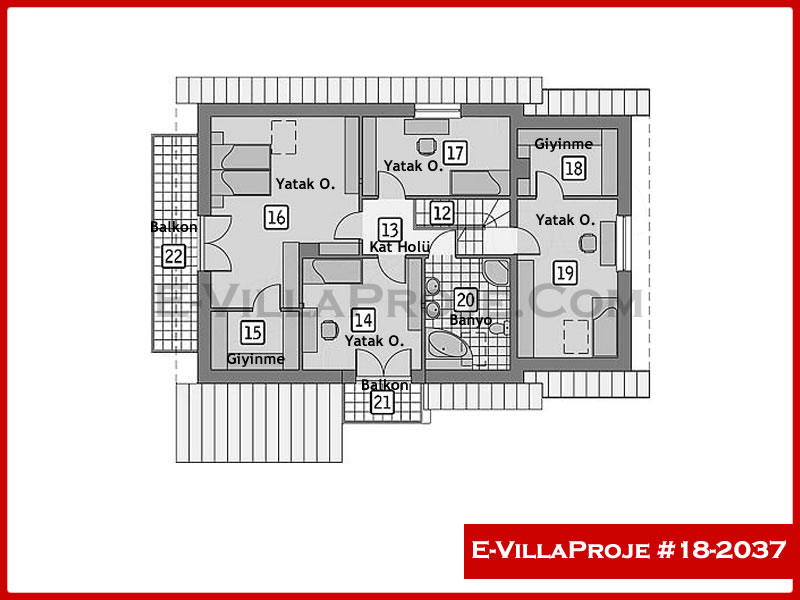 Ev Villa Proje #18 - 2037