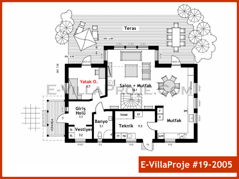Ev Villa Proje #19 - 2005