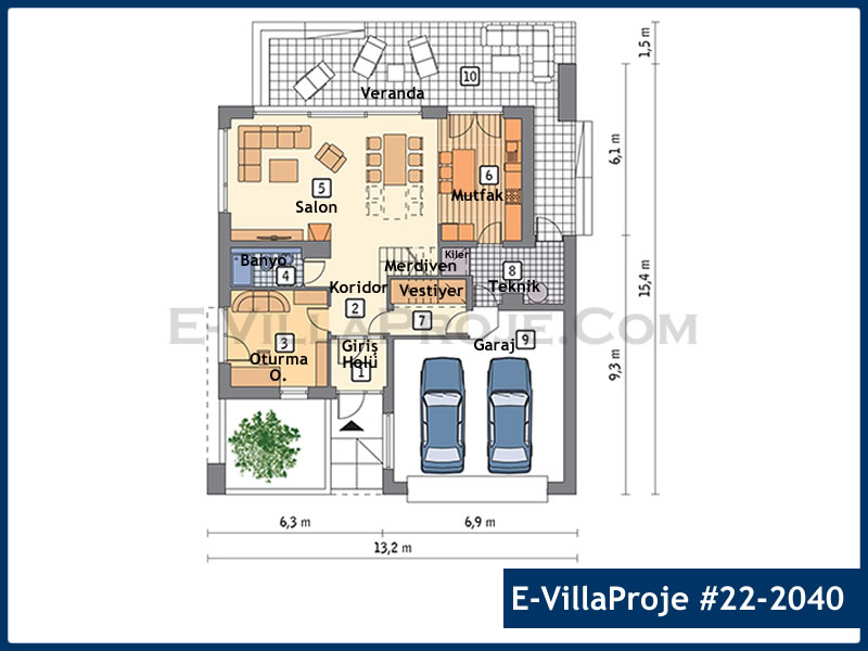 Ev Villa Proje #22 - 2040