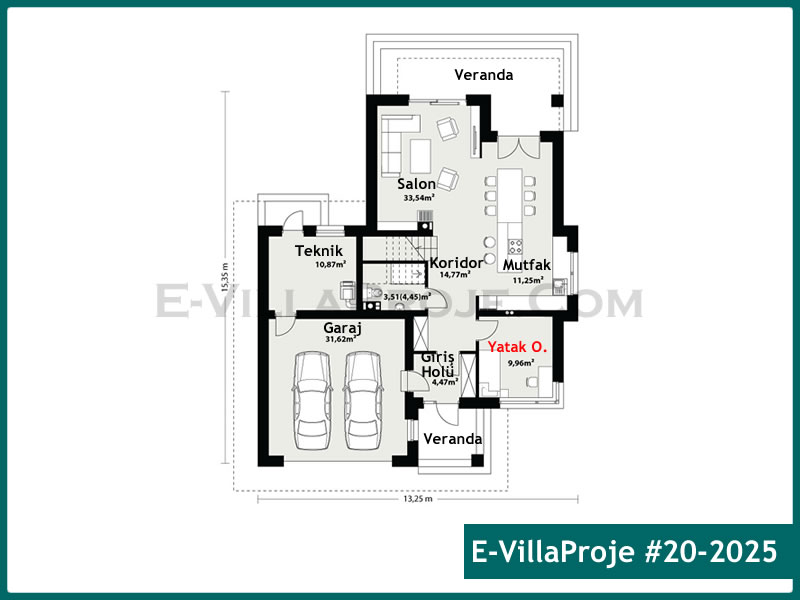 Ev Villa Proje #20 - 2025