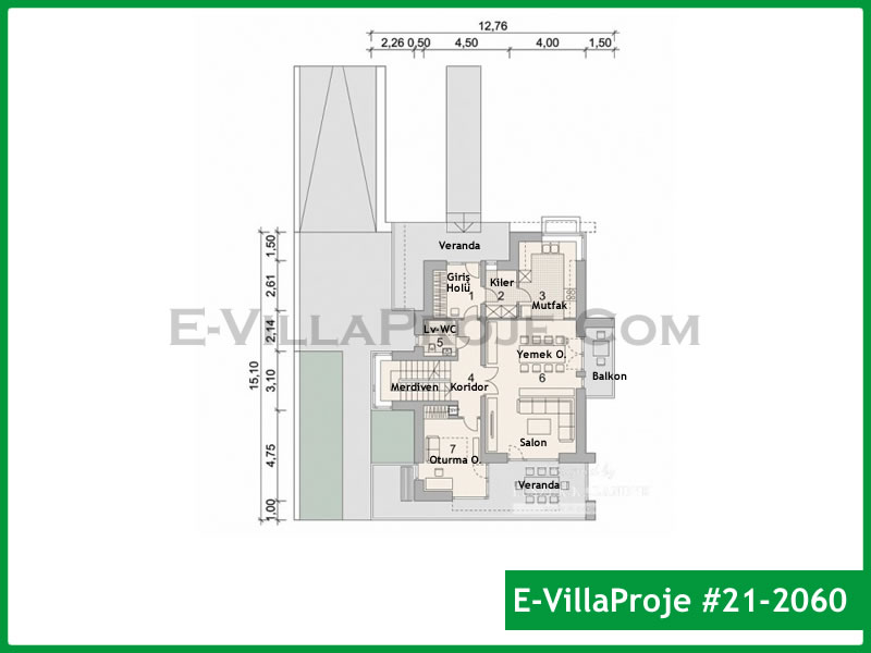 Ev Villa Proje #21 - 2060