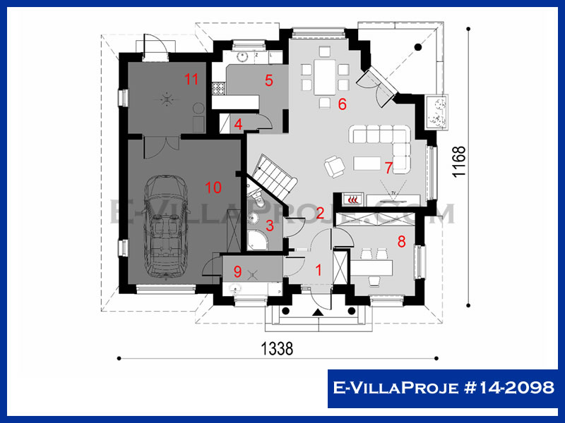 Ev Villa Proje #14 - 2098