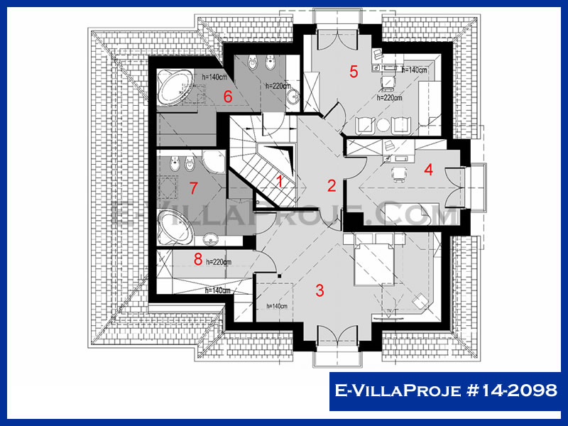 Ev Villa Proje #14 - 2098