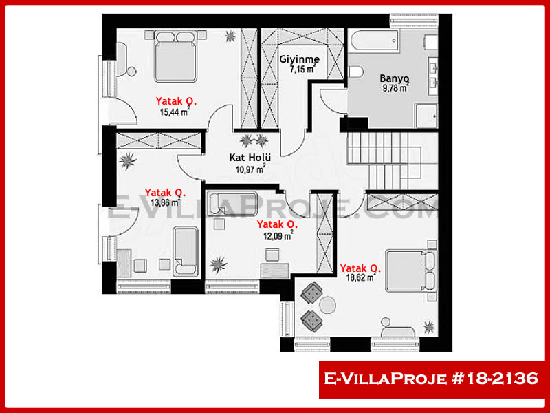 Ev Villa Proje #18 - 2136