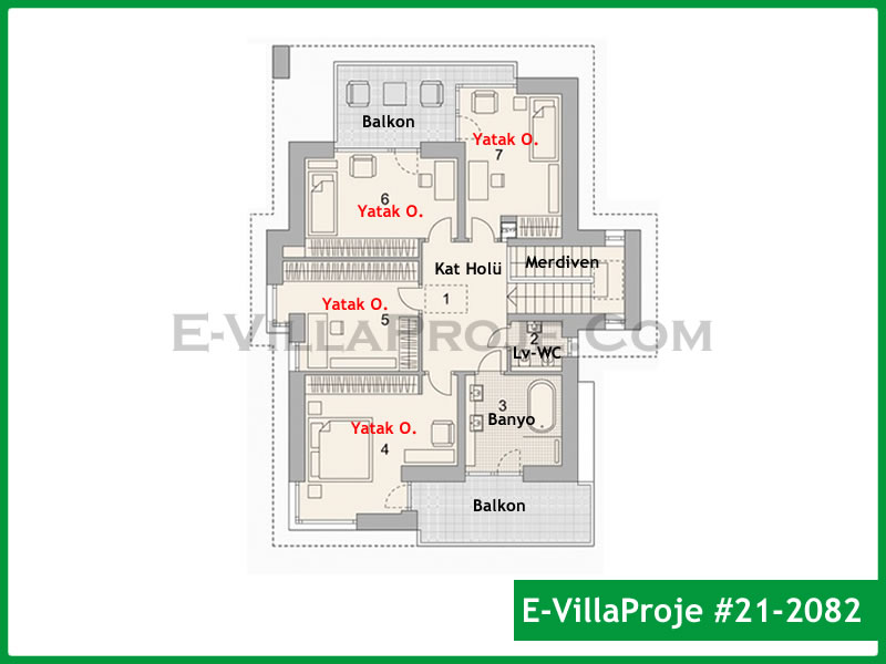 Ev Villa Proje #21 - 2082