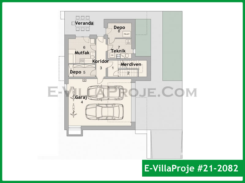 Ev Villa Proje #21 - 2082