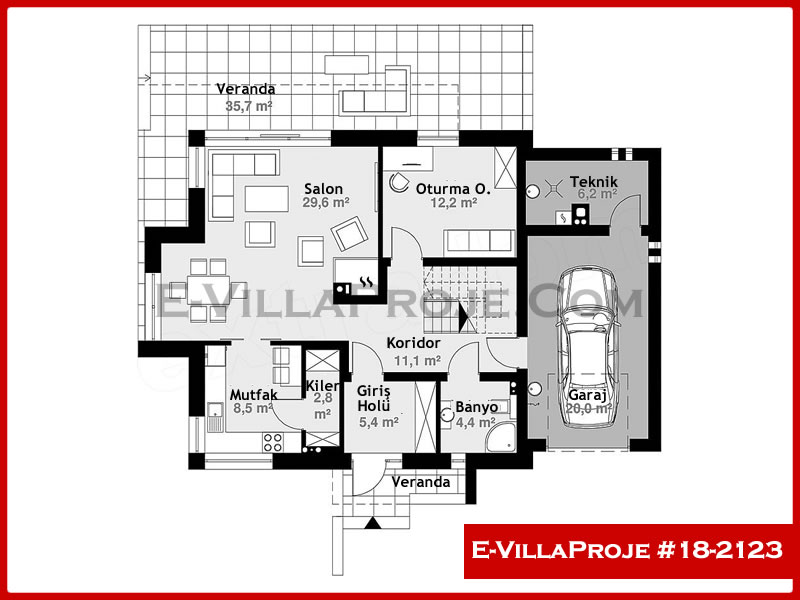 Ev Villa Proje #18 - 2123