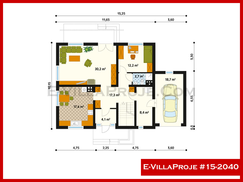 Ev Villa Proje #15 - 2040