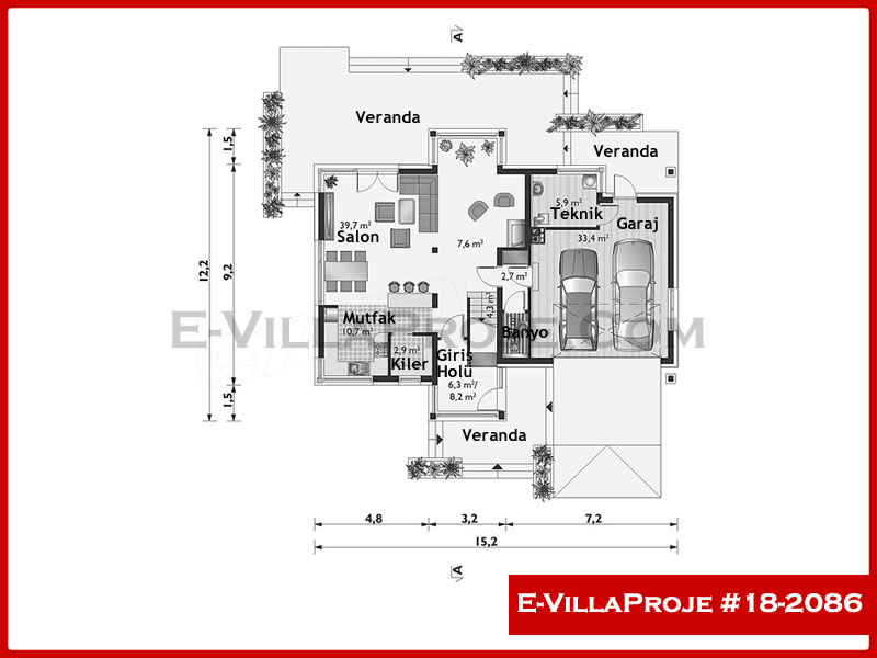 Ev Villa Proje #18 - 2086