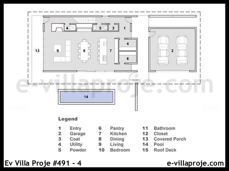 Ev Villa Proje #491 - 4