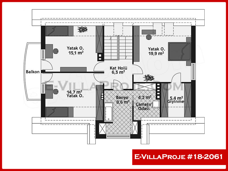 Ev Villa Proje #18 - 2061