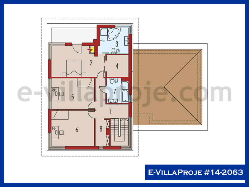 Ev Villa Proje #14 - 2063