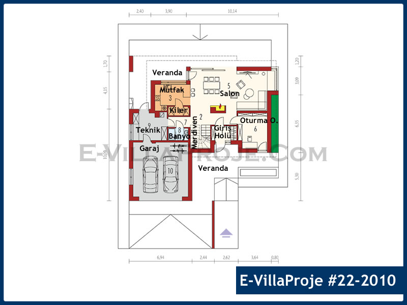 Ev Villa Proje #22 - 2010