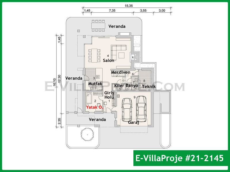 Ev Villa Proje #21 - 2145