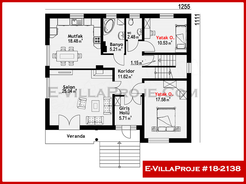 Ev Villa Proje #18 - 2138