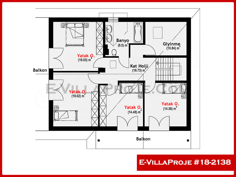 Ev Villa Proje #18 - 2138