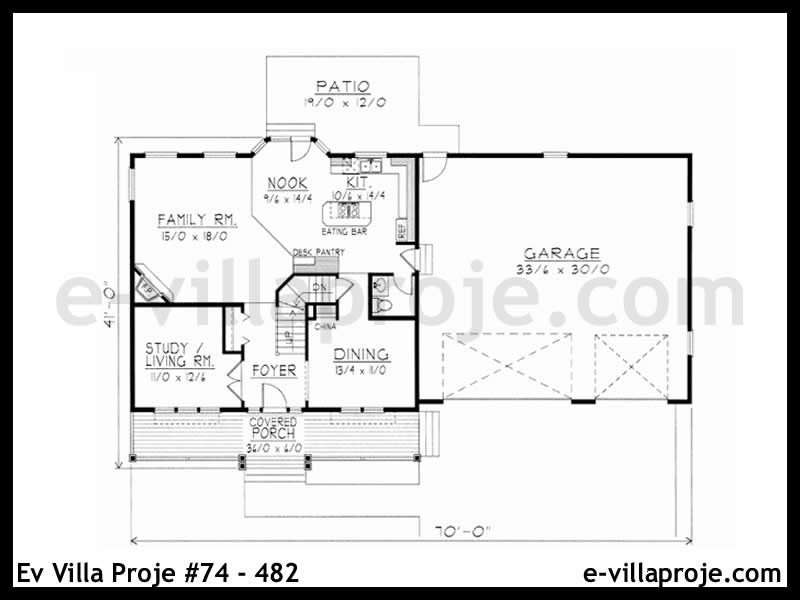 Ev Villa Proje #74 - 482