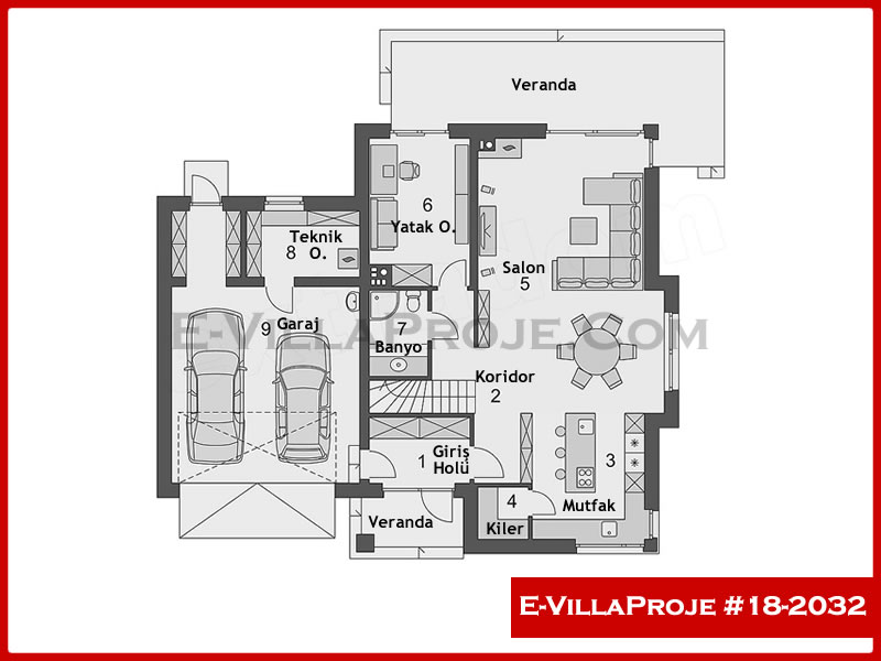 Ev Villa Proje #18 - 2032