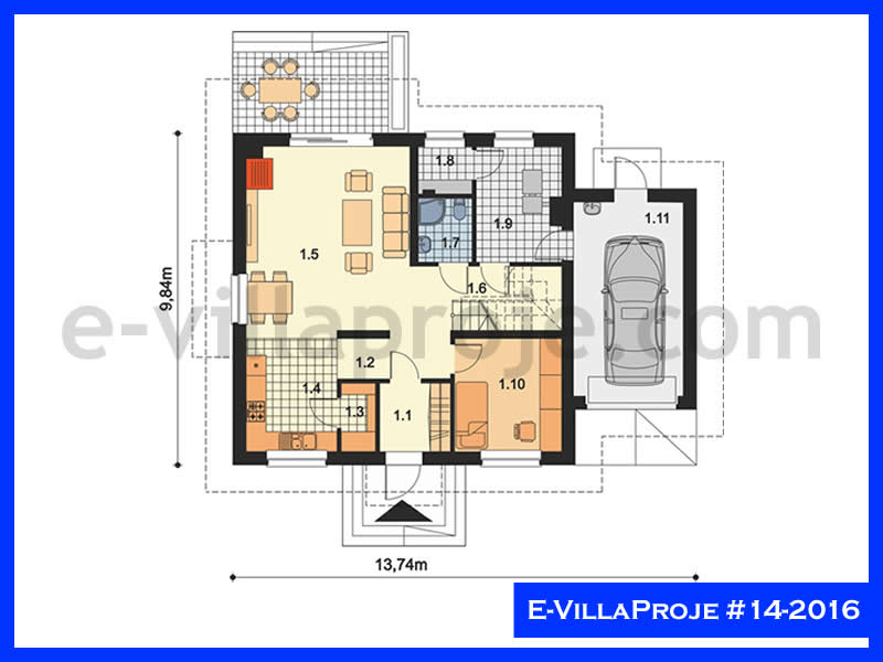 Ev Villa Proje #14 - 2016