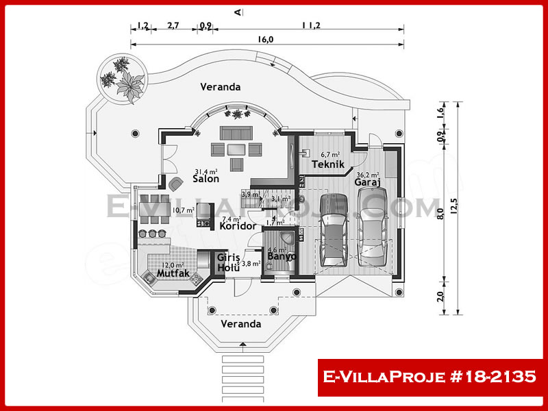 Ev Villa Proje #18 - 2135