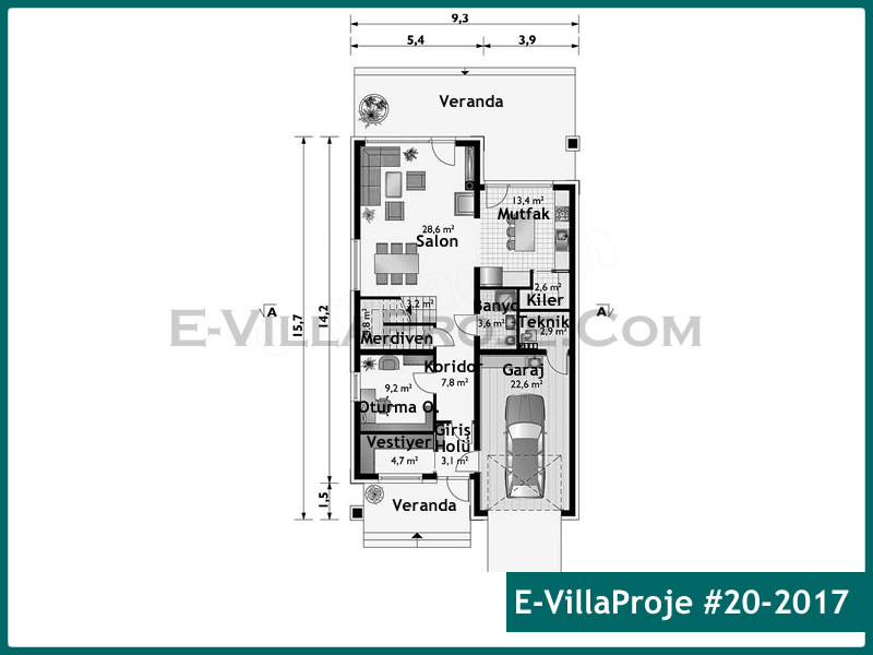 Ev Villa Proje #20 - 2017