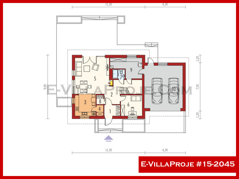 Ev Villa Proje #15 - 2045