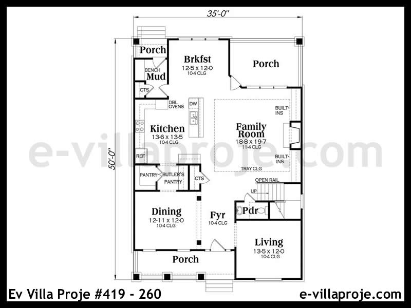 Ev Villa Proje #419 - 260