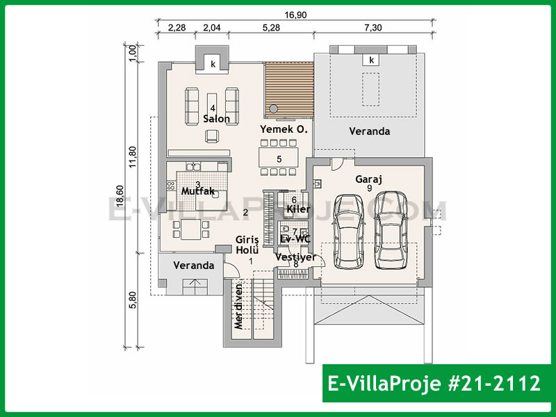 Ev Villa Proje #21 - 2112