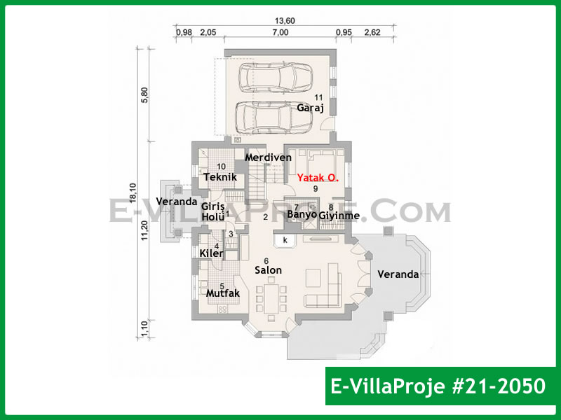 Ev Villa Proje #21 - 2050