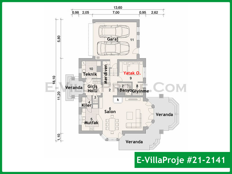 Ev Villa Proje #21 - 2141