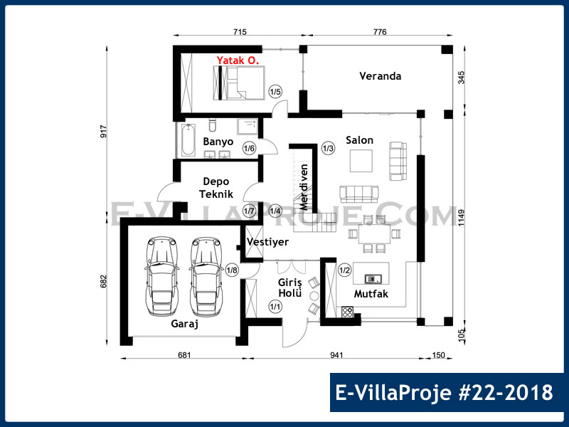 Ev Villa Proje #22 - 2018