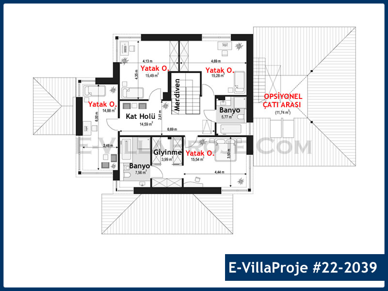 Ev Villa Proje #22 - 2039