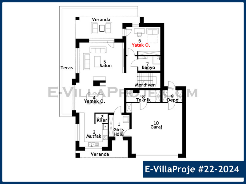 Ev Villa Proje #22 - 2024