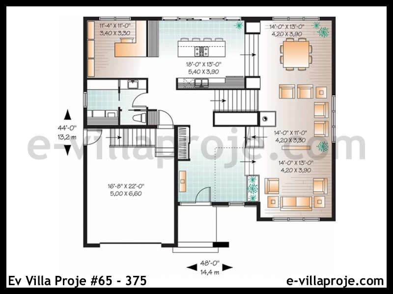 Ev Villa Proje #65 - 375