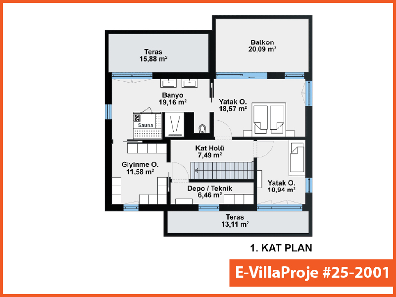 Ev Villa Proje #25 - 2001