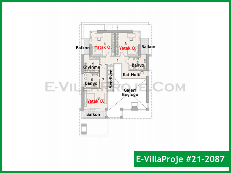 Ev Villa Proje #21 - 2087