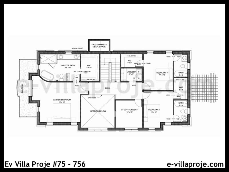 Ev Villa Proje #75 - 756