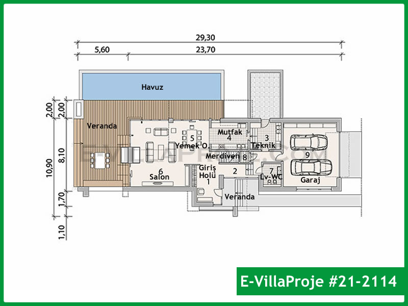 Ev Villa Proje #21 - 2114