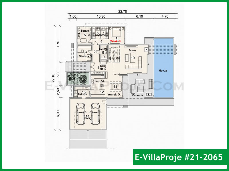 Ev Villa Proje #21 - 2065