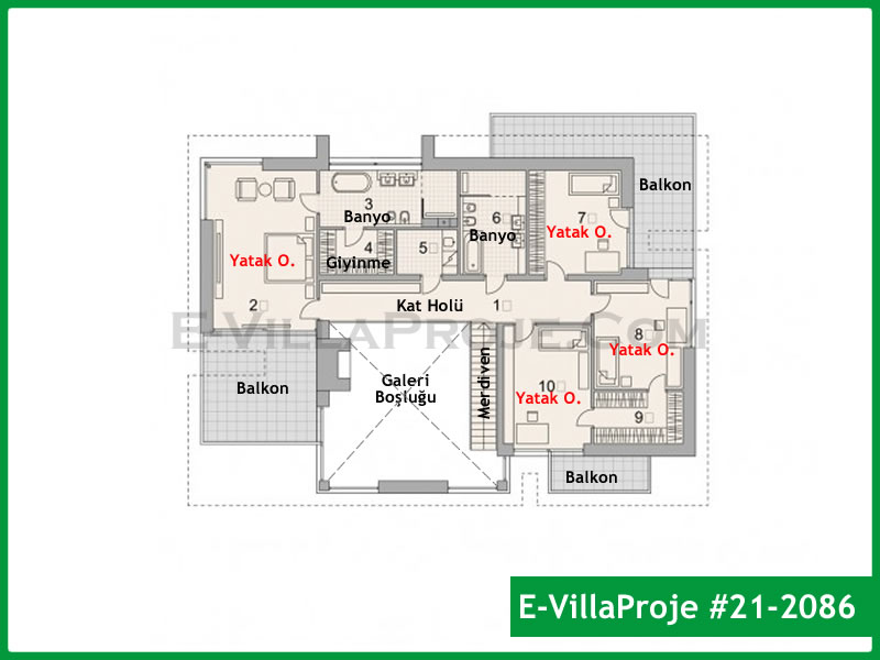 Ev Villa Proje #21 - 2086