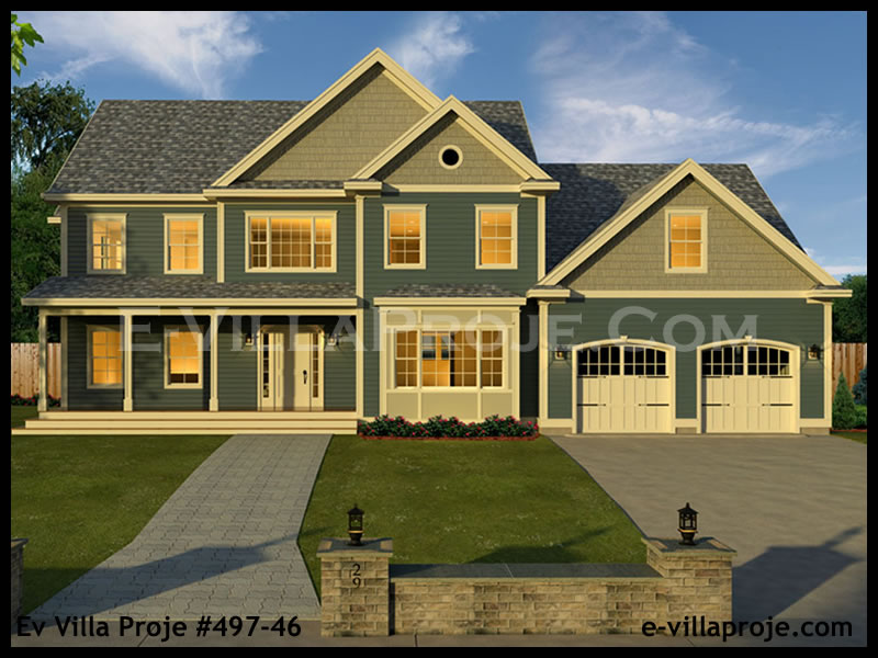Ev Villa Proje #497 - 46
