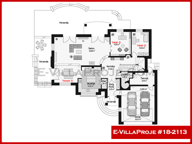 Ev Villa Proje #18 - 2113