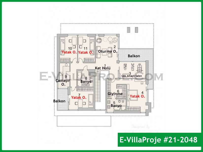 Ev Villa Proje #21 - 2048