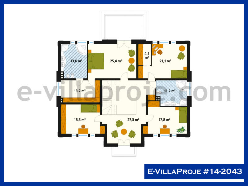 Ev Villa Proje #14 - 2043