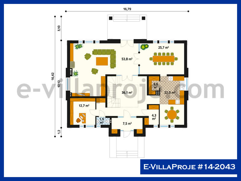 Ev Villa Proje #14 - 2043