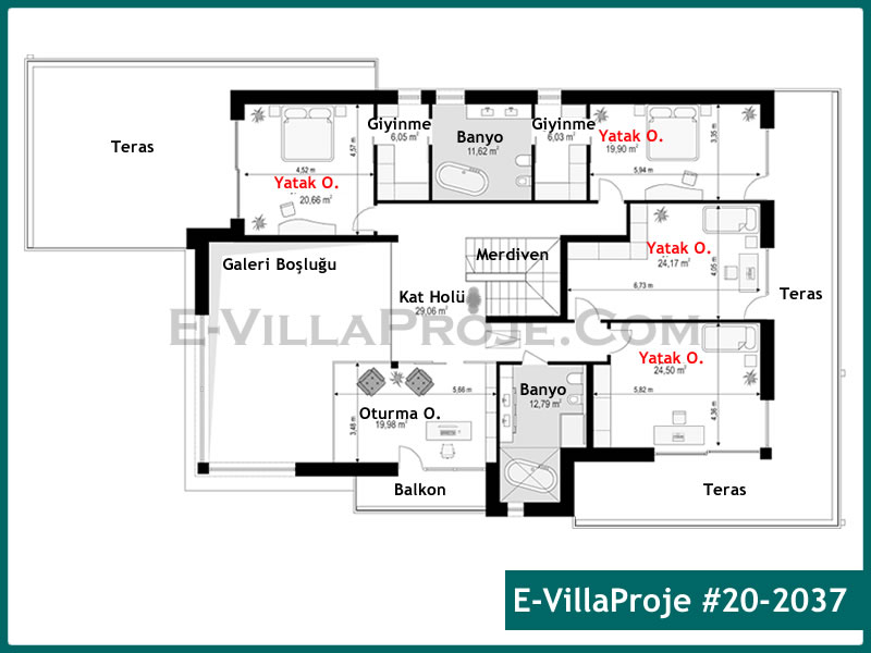 Ev Villa Proje #20 - 2037