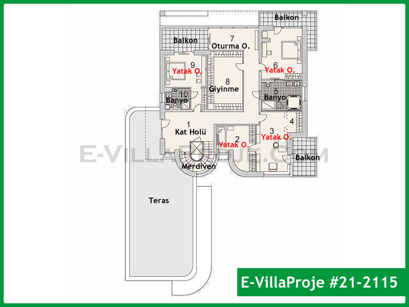 Ev Villa Proje #21 - 2115